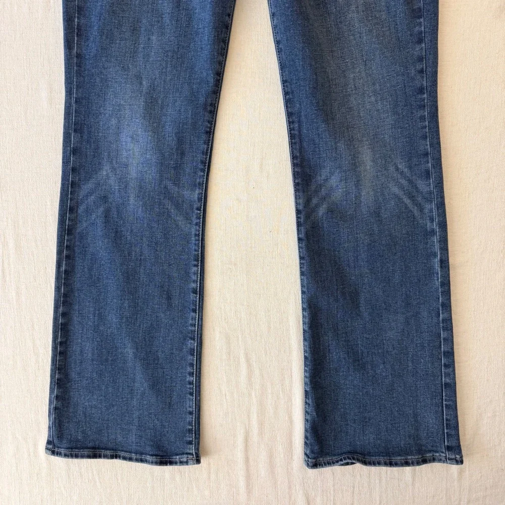 Lucky Brand Sweet Mid Rise Boot Jeans 14/32A Dark Wash Y2K Bootcut
